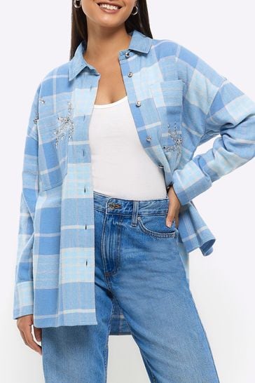 River island clearance shacket