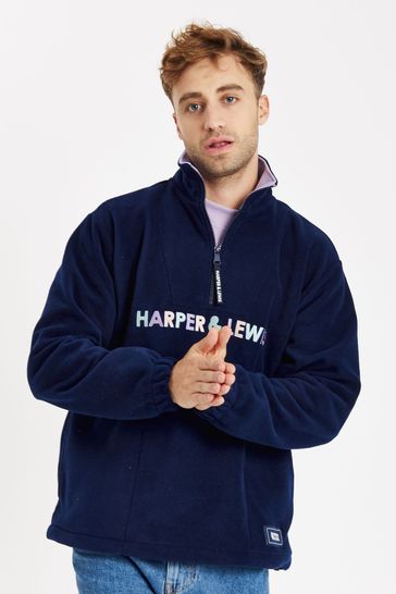 Half zip hot sale polar fleece jumper