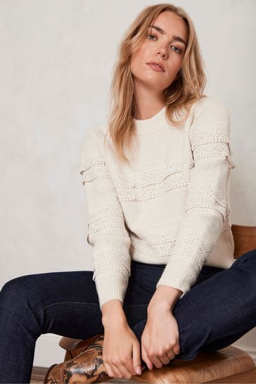 Mint velvet white on sale jumper