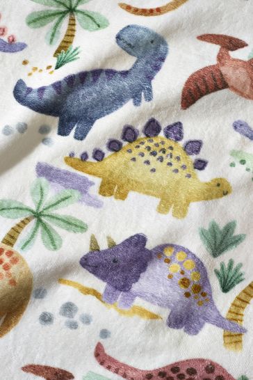 Buy Multi Dinosaur Childrens 100 Cotton Towel from Next Denmark