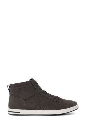 Dune London Sezzy Perf Detail Hi Top Trainers