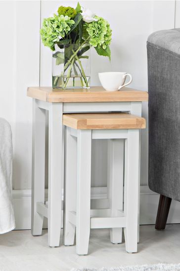 Next of tables store grey