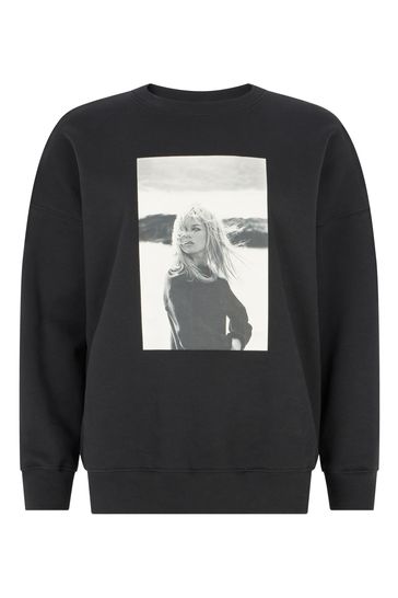 Buy Mint Velvet Black Brigitte Sweatshirt from Next Netherlands
