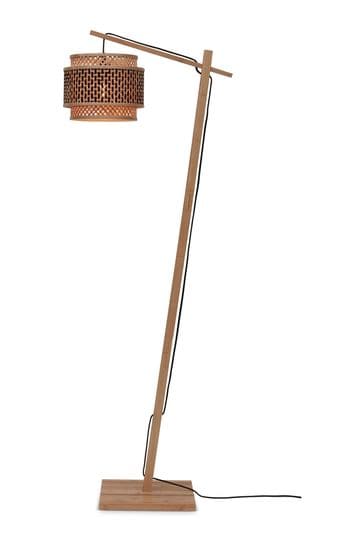 Good & Mojo Natural Bhutan Bamboo Floor Lamp