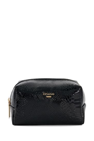 Buy Dune London Steffano Boxy Makeup Black Bag from Next Ireland