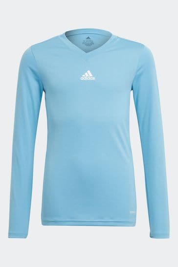 adidas Light Blue Team Base T-Shirt