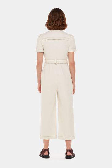 Whistles store white jumpsuit