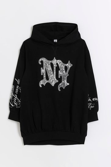 Black sequin best sale hoodie