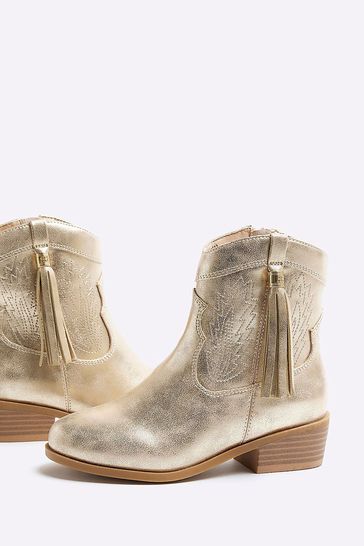 Fringe boots river island sale