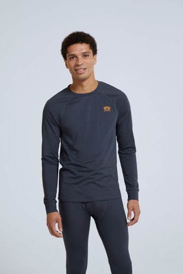 Buy Animal Grey Mens Off Piste Recycled Thermal Top from Next Turkey