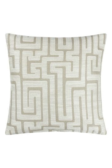 HÖEM Cream Lauder Jacquard Feather Filled Cushion