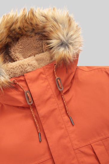 Orange parka hotsell mens