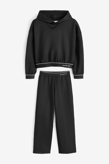 Calvin klein tape hoodie on sale