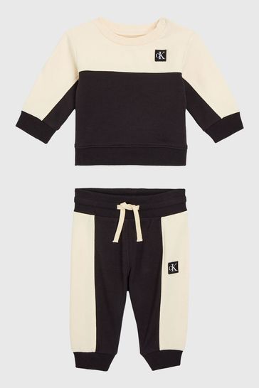 Calvin klein shop baby tracksuit