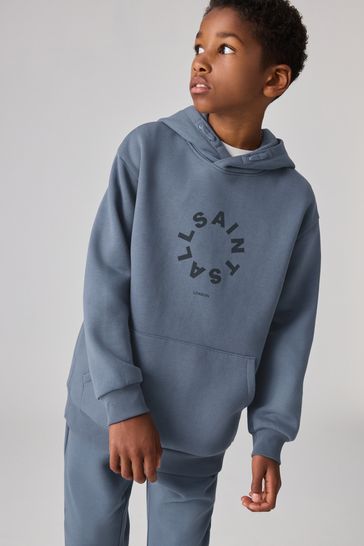 Oversized logo hoodie deals