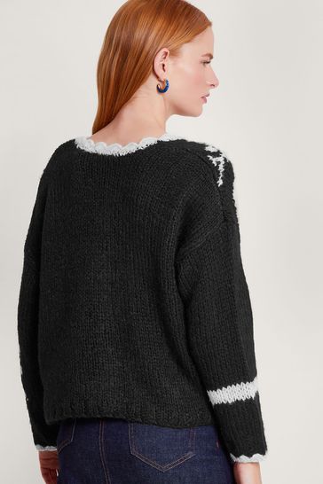 Monsoon grey cardigan discount