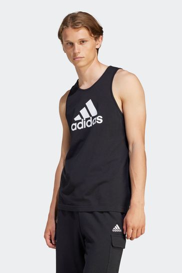 Buy adidas 100 Cotton Big Logo Vest Top from the Laura Ashley online shop