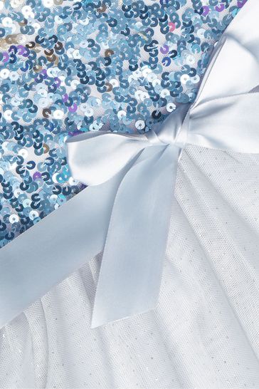 Monsoon Blue Ombre Sequin Truth Dress