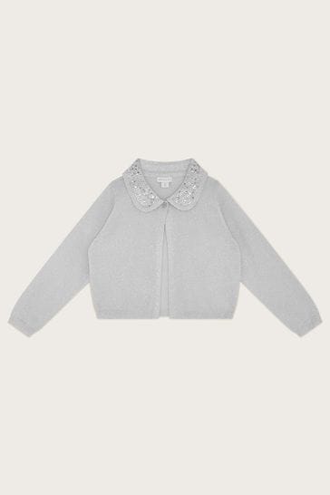 Silver cardigan deals next