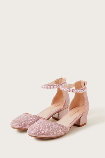 Buy Monsoon Pink Pearl Two Part Heels from Next Hungary