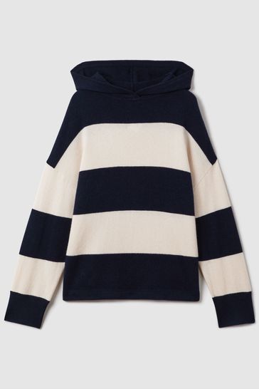 H&m striped hoodie best sale