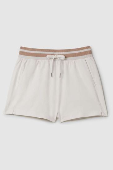 H&m cheap white shorts
