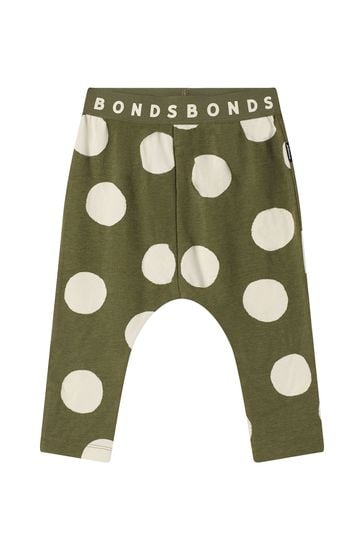 Bonds Green Polka Dot Roomie Leggings