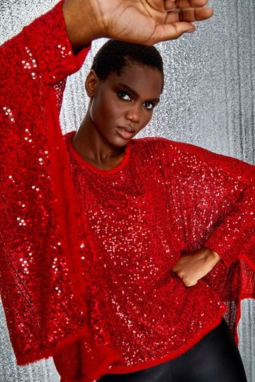 Roman hotsell sequin tops