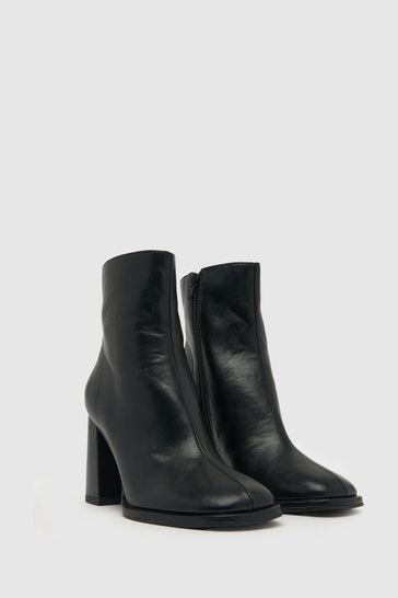 Buy Schuh Brady Block Heel Black Boots from Next Slovakia