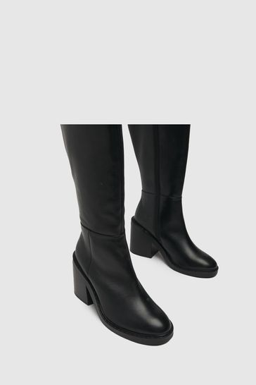 High platform deals black boots