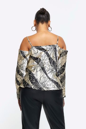 Cold shoulder sales tops river island