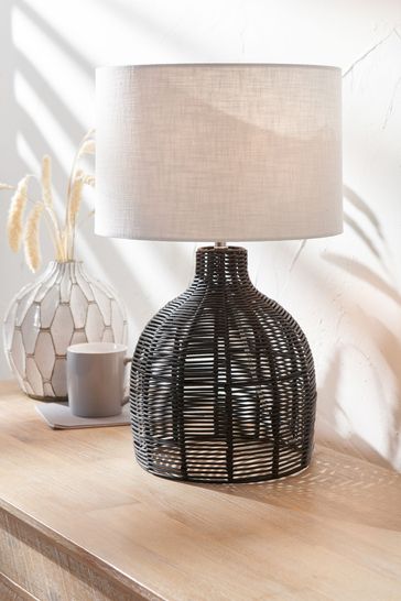 Next cloche sale table lamp