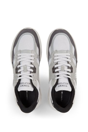 Tommy hilfiger store silver sneakers