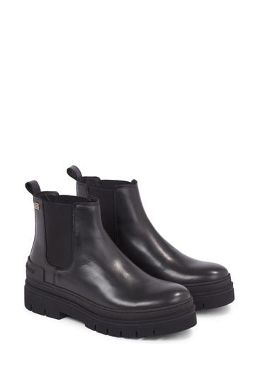 Flat black boots australia top