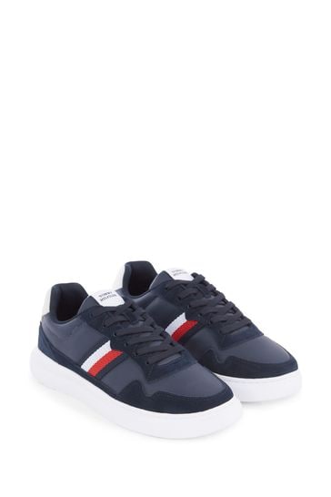 Blue tommy shop hilfiger sneakers