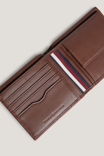 Tommy hilfiger wallet brown 2025