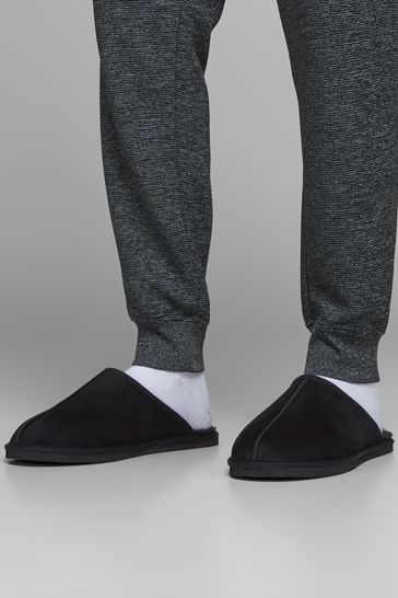 Buy JACK JONES Borg Lined Slippers from the Laura Ashley online shop