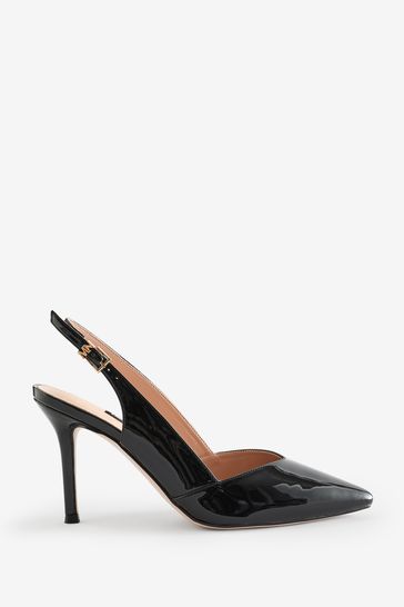 Nine west shop black slingback heels