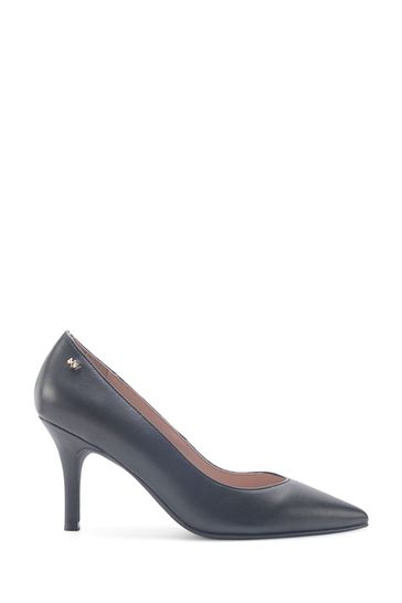 Nine West Womens 'Richa' Heeled Court Pump Black Shoes