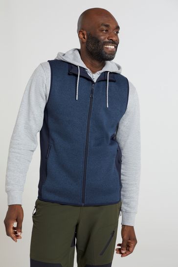 Men's mountain sweatshirt vest top