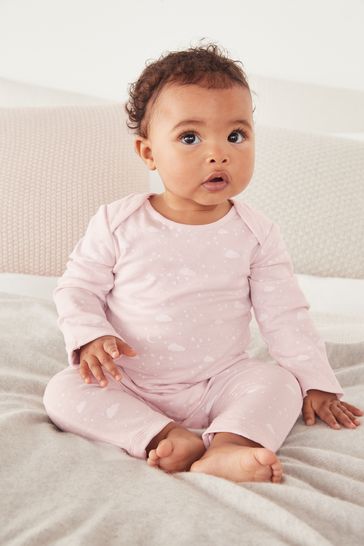 White company shop baby girl pyjamas