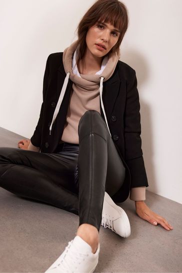 Mint velvet sales leather leggings