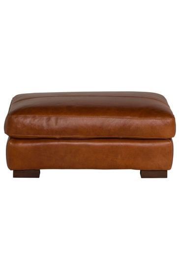 Next shop leather footstool