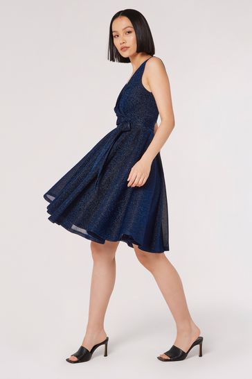 Apricot skater dress outlet