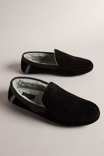 Ted baker black slippers clearance
