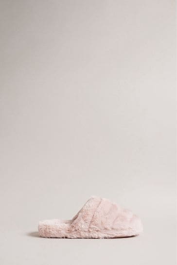 Ted baker 2025 fur slippers