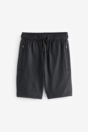 Pack de 1 pantalones cortos deportivos negros (6-17 años)