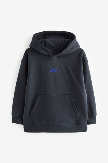Next blue hoodie online