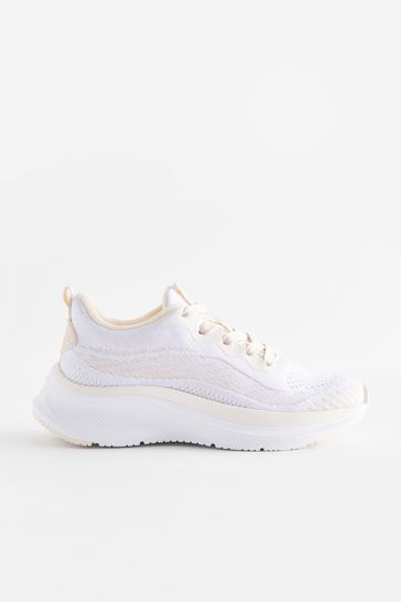 Buy White Lace Up Trainers from Next Ireland