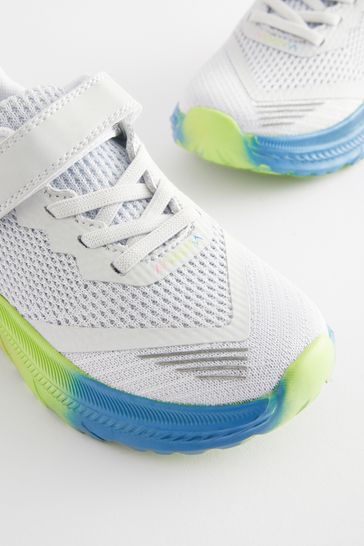 Buy Rainbow Grey School PE Trainers from Next Bahrain